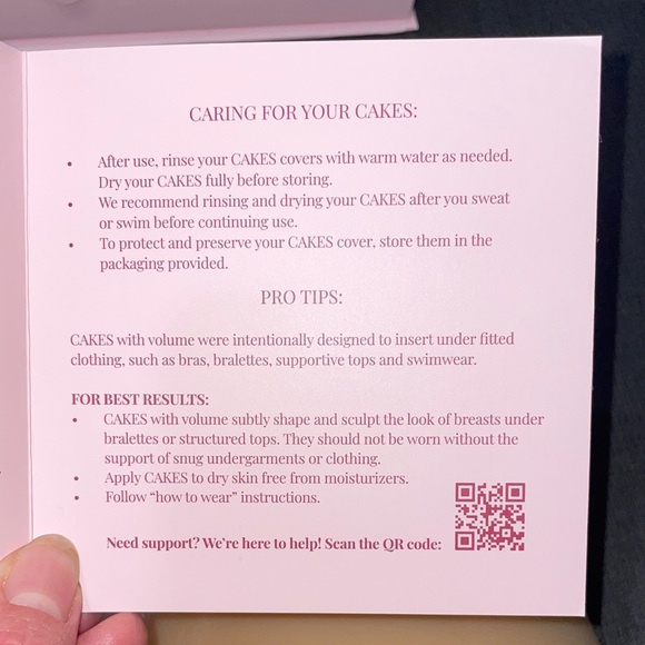 Cakes Volume Bra Inserts - Picture 5 of 9